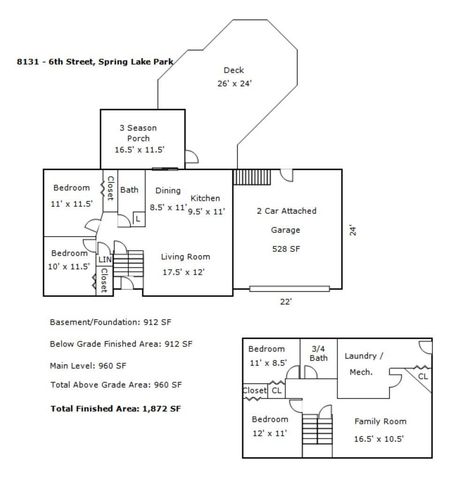 8131 6th Street NE, Spring Lake Park, MN 55432