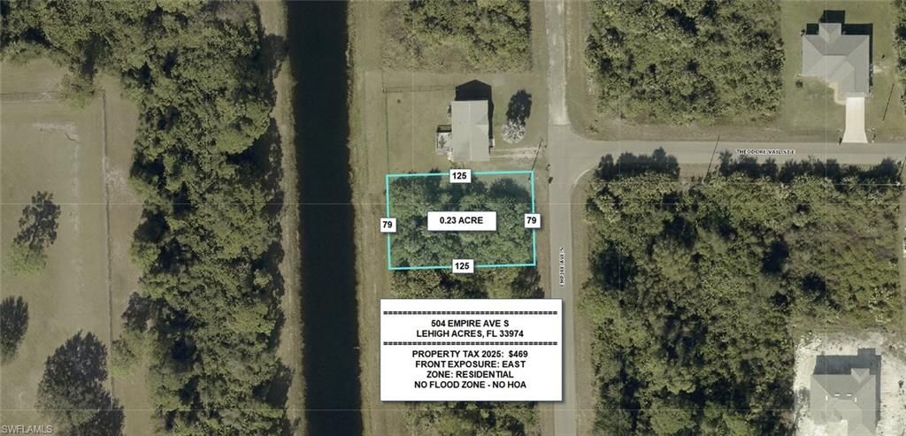 504 Empire AVE S, LEHIGH ACRES, FL 33974 — exterior
