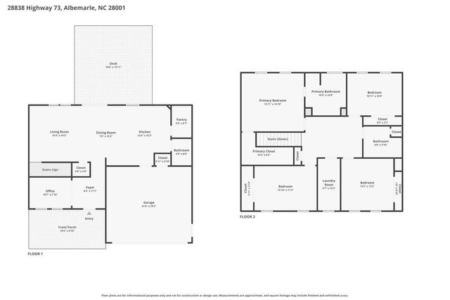 28838 Hwy 73 Highway, Albemarle, NC 28001