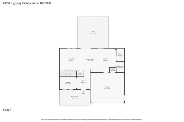 28838 Hwy 73 Highway, Albemarle, NC 28001