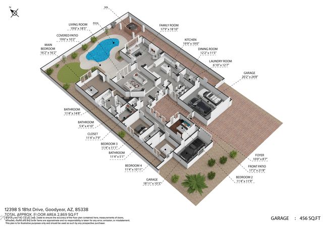 12398 S 181ST Drive, Goodyear, AZ 85338