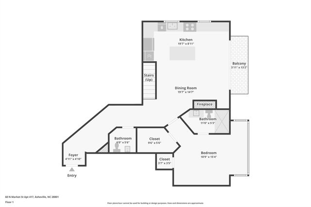 60 N Market Street 417, Asheville, NC 28801