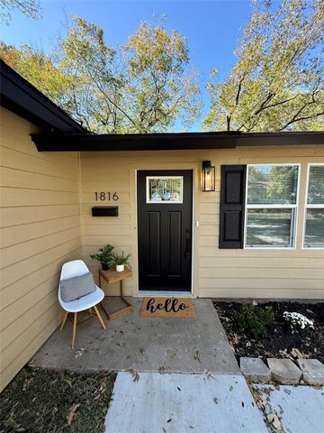 1816 Will Scarlet Road, Arlington, TX 76013
