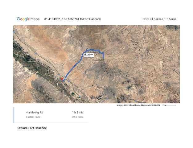 19 13 PSL Gunsight Ranch LOT 7 Road, Sierra Blanca, TX 79851