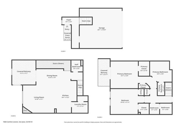 1826 Camino Leonor, San Jose, CA 95131