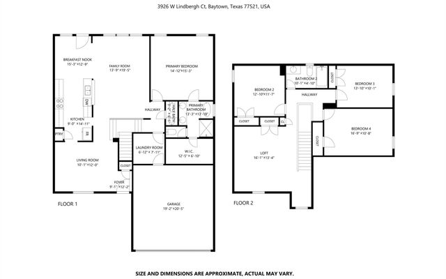 3926 W Lindbergh Court, Baytown, TX 77521