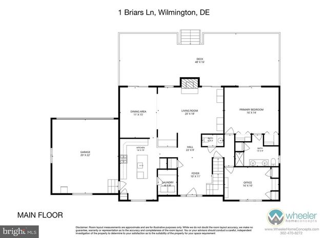 1 BRIARS LN, Wilmington, DE 19807