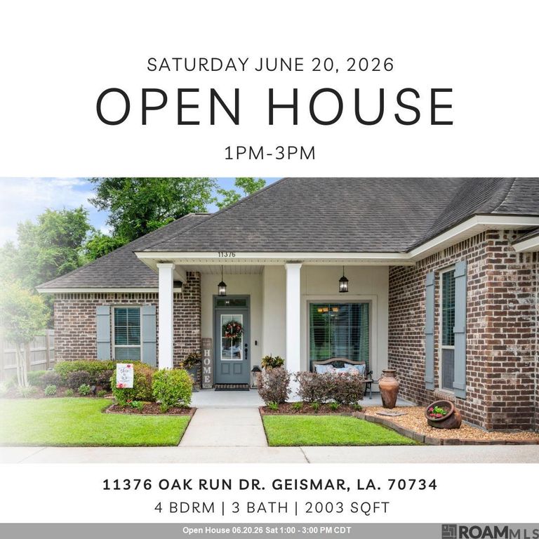 11376 Oak Run Dr, Geismar, LA 70734