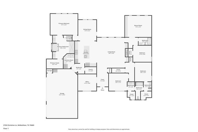 2730 Christine Lane, Midlothian, TX 76065