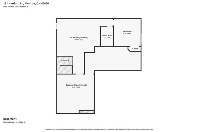 151 Hanford Lane, Monroe, OH 45050