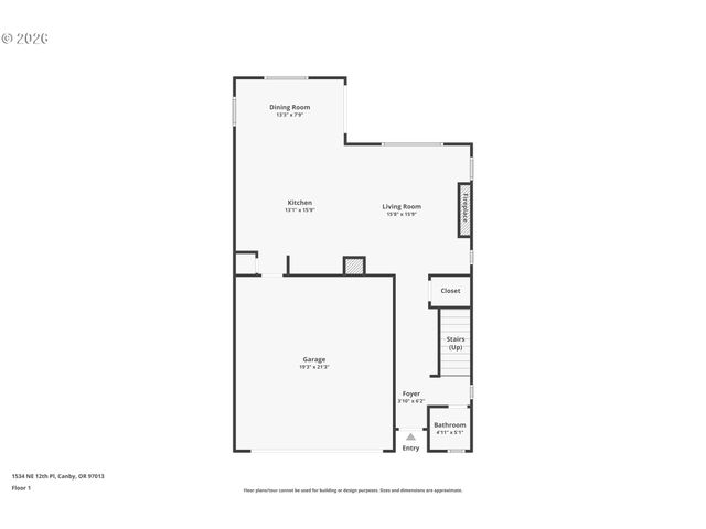 1534 Ne 12TH Pl, Canby, OR 97013