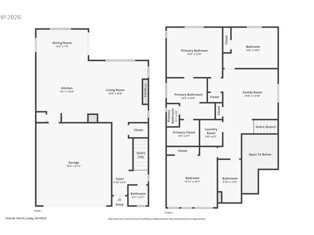 1534 Ne 12TH Pl, Canby, OR 97013