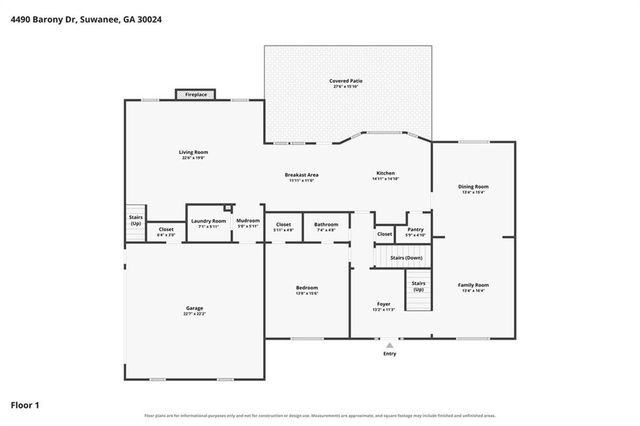 4490 Barony Drive, Suwanee, GA 30024