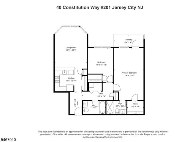 40 Constitution Way 201, Jersey City, NJ 07305