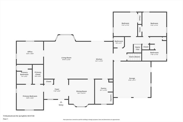 73 Meadowbrook Rd, Springfield, MA 01128