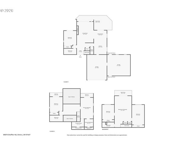 89879 SHEFFLER Rd, Elmira, OR 97437