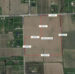 32 32 Mile Vacant Road, Lenox, MI 48050