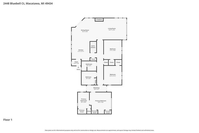2448 Blue Bell Court, Macatawa, MI 49434