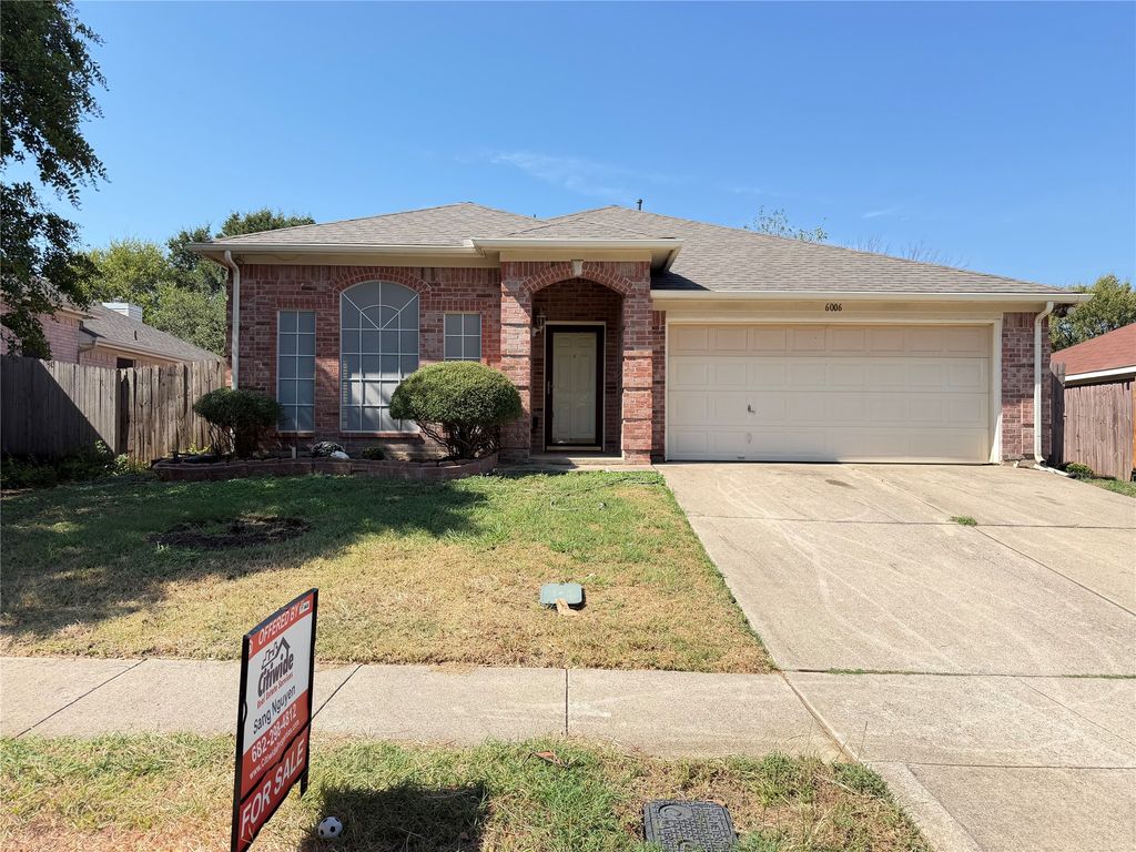 6006 Brook Forest Drive, Arlington, TX 76018 — exterior