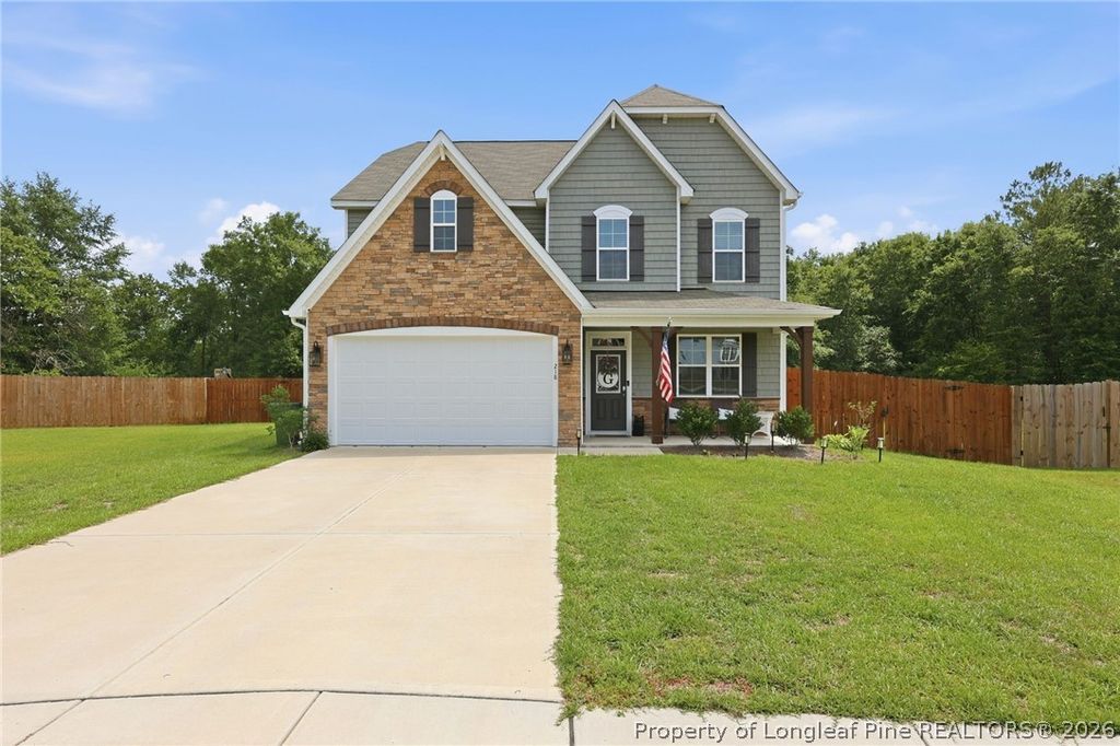 218 Woodsrun Street, Raeford, NC 28376 — exterior
