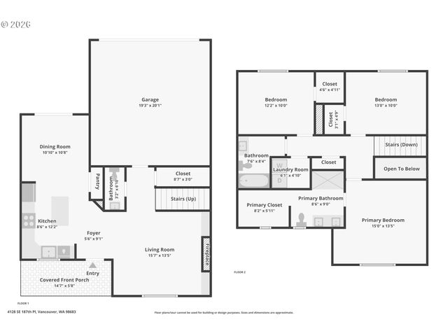 4128 Se 187TH Pl, Vancouver, WA 98683