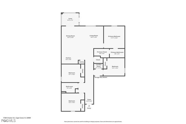 1728 S Gator CIR, Cape Coral, FL 33909