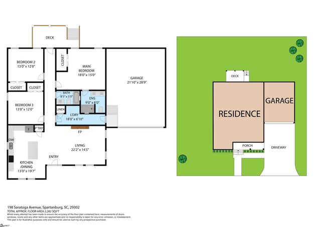 198 Saragota Avenue, Spartanburg, SC 29302