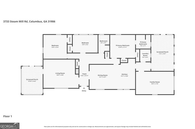 3733 Steam Mill Road, Columbus, GA 31906