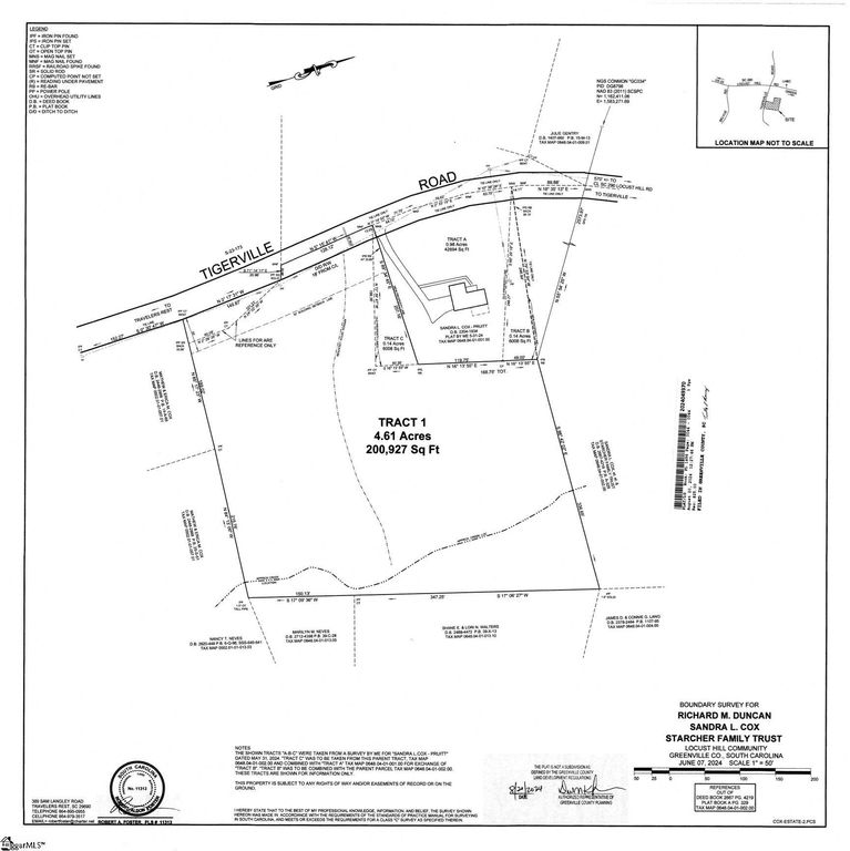 Tract 1 Tigerville Road, Travelers Rest, SC 29690