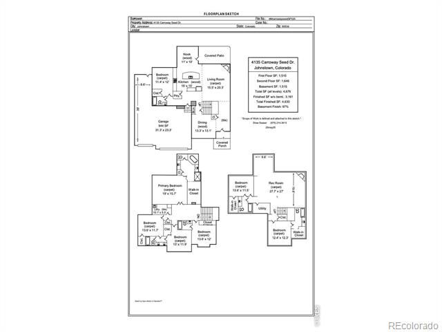 4135 Carroway Seed Drive, Johnstown, CO 80534