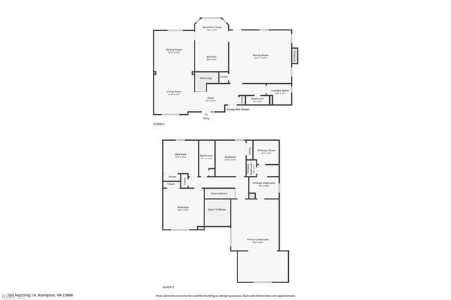 345 Manning LN, Hampton, VA 23666