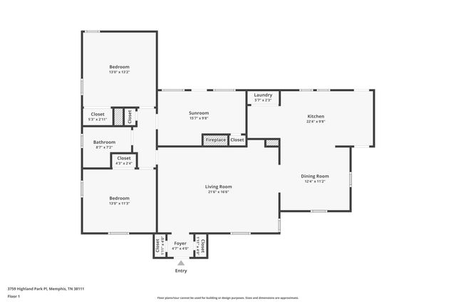 3759 HIGHLAND PARK PL, Memphis, TN 38111