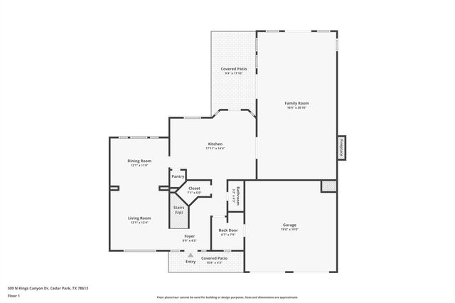 309 N Kings Canyon DR, Cedar Park, TX 78613