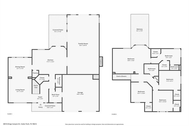 309 N Kings Canyon DR, Cedar Park, TX 78613
