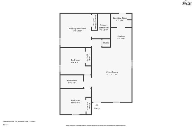 1646 ELIZABETH AVENUE, Wichita Falls, TX 76301