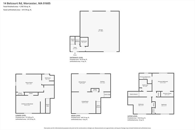 14 Belcourt Rd, Worcester, MA 01605