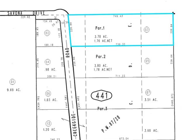 0 Creekside Rd, Pinon Hills, CA 92372