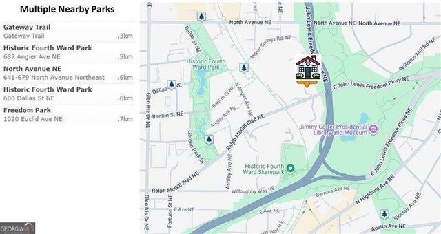 850 Ralph McGill Boulevard NE 2, Atlanta, GA 30306