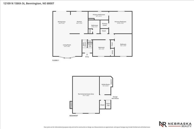 12109 N 158th Street, Bennington, NE 68007