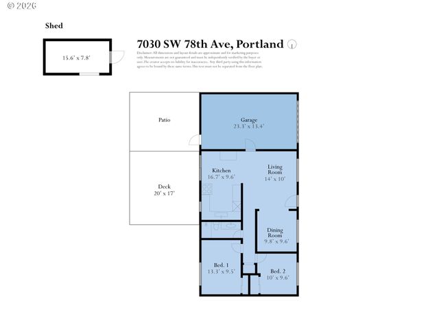 7030 Sw 78TH Ave, Portland, OR 97223