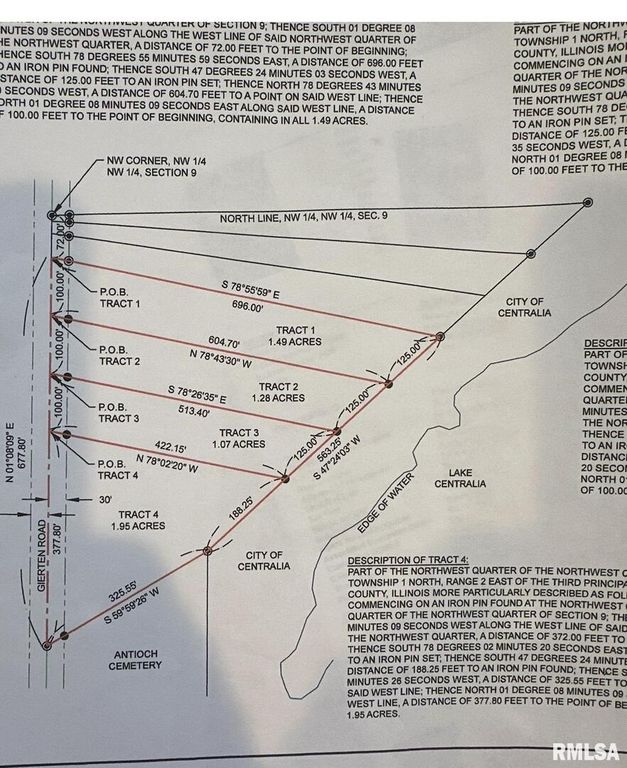 Image 3 of property listing at 00000 Gierten Road, Centralia, IL 62801