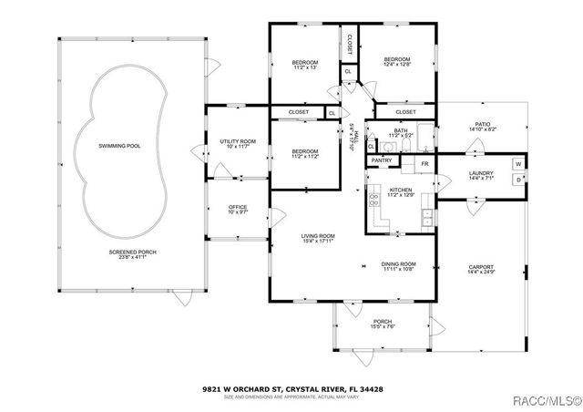9828 W Orchard Street, Crystal River, FL 34428