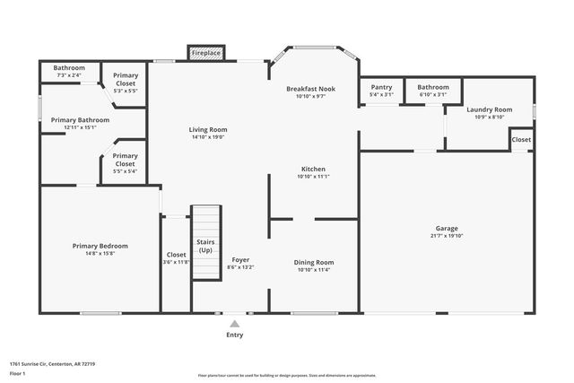 1761 Sunrise Circle, Centerton, AR 72719