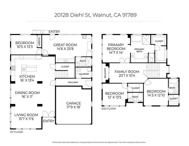 20128 Diehl st, Walnut, CA 91789