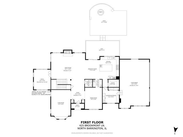 425 BROOKMONT Lane, North Barrington, IL 60010
