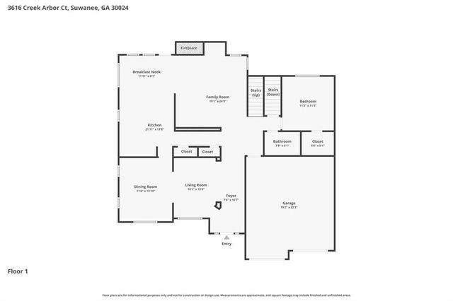 3616 Creek Arbor Court, Suwanee, GA 30024