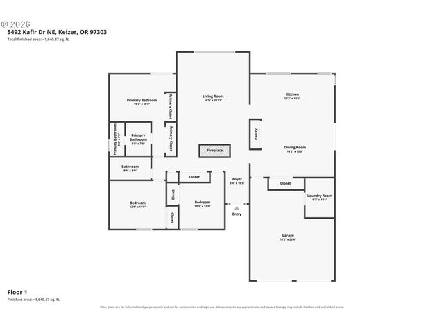 5492 KAFIR Dr, Keizer, OR 97303
