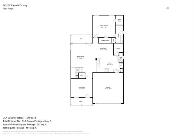 3431 W Rainmill Drive, Katy, TX 77449