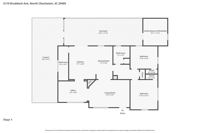 5119 Braddock Avenue, North Charleston, SC 29405
