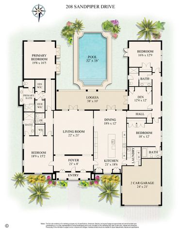 208 Sandpiper Drive, Palm Beach, FL 33480